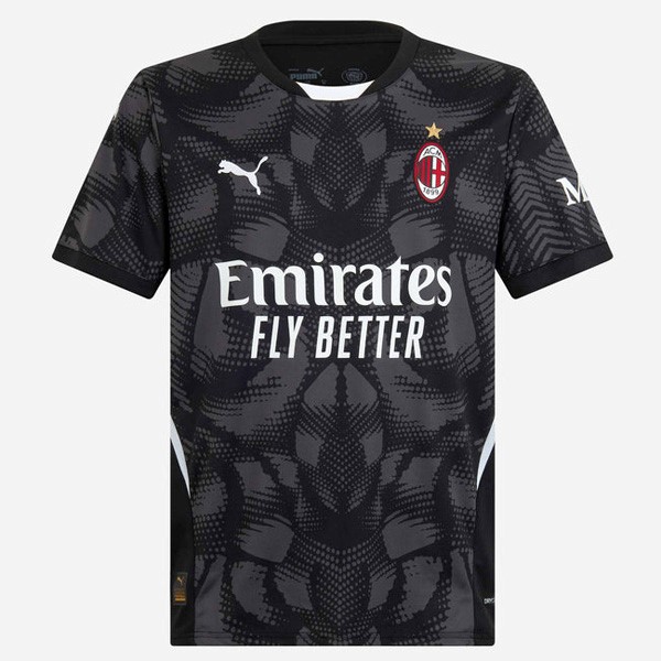 Thailandia Maglia AC Milan Portiere 24/25 Nero Grigio